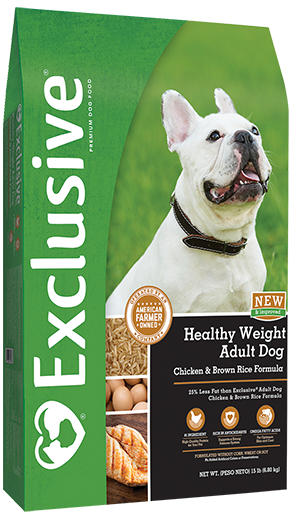 Exclusive Healthy Weight Adult Dog Chicken & Brown Rice Formula